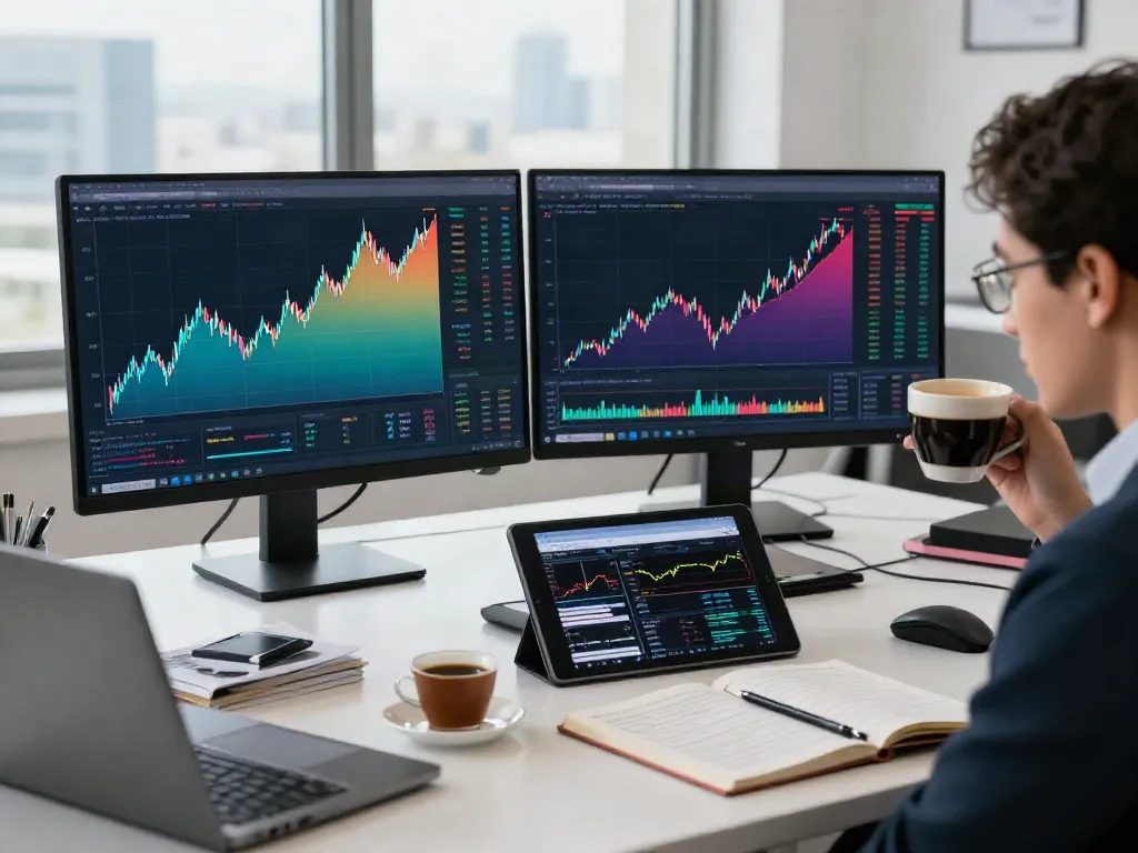MetaTrader 5 trading analysis with professional workspace setup.