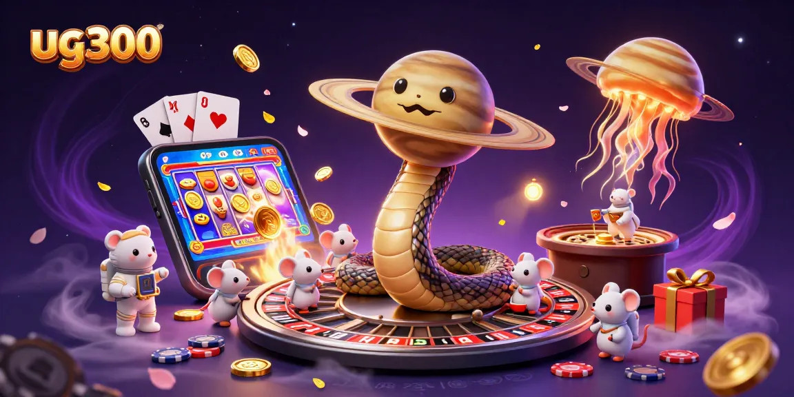 Bermain di ulasan kasino ug300 dengan slot berkilau dan dealer dari luar angkasa yang menarik.