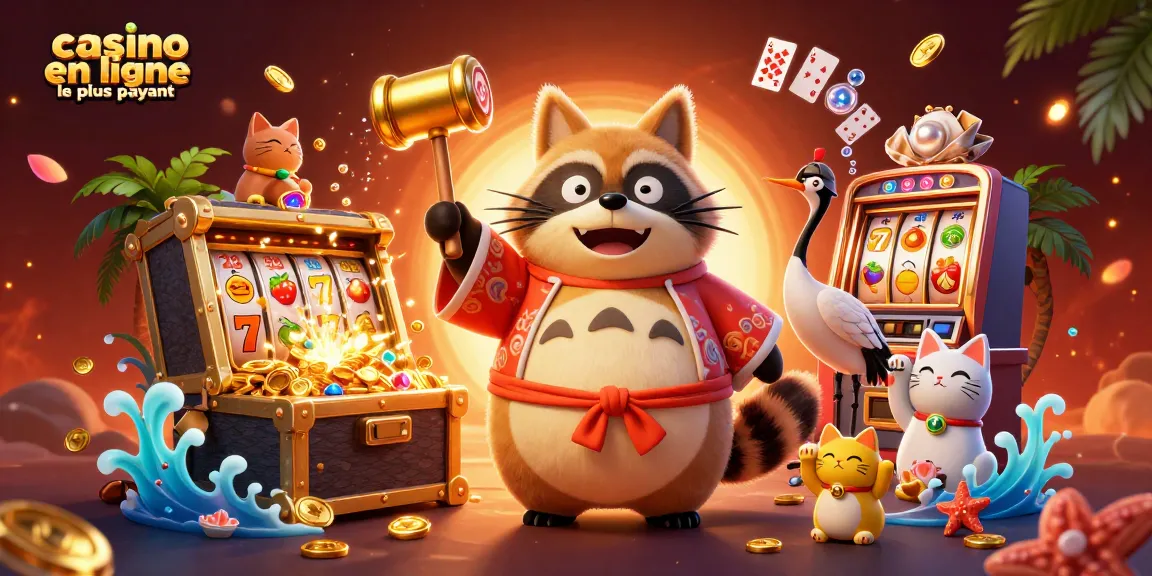 Profitez de l'expérience de jeu au casino en ligne le plus payant avec des personnages colorés et des trésors éblouissants.