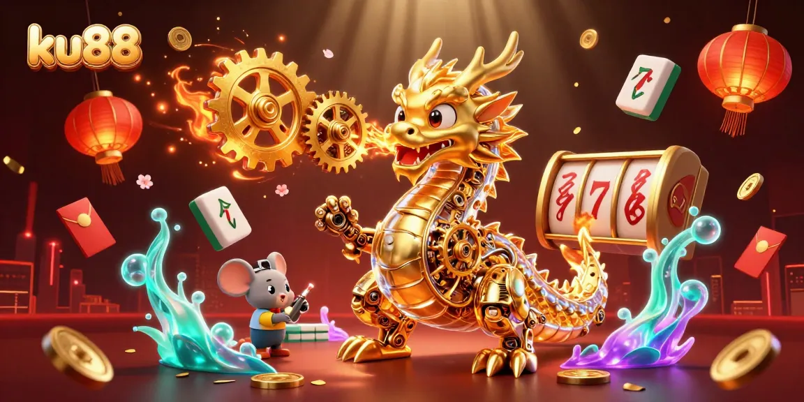 Engage with ku88's thrilling golden dragon casino adventure featuring vibrant gaming elements.