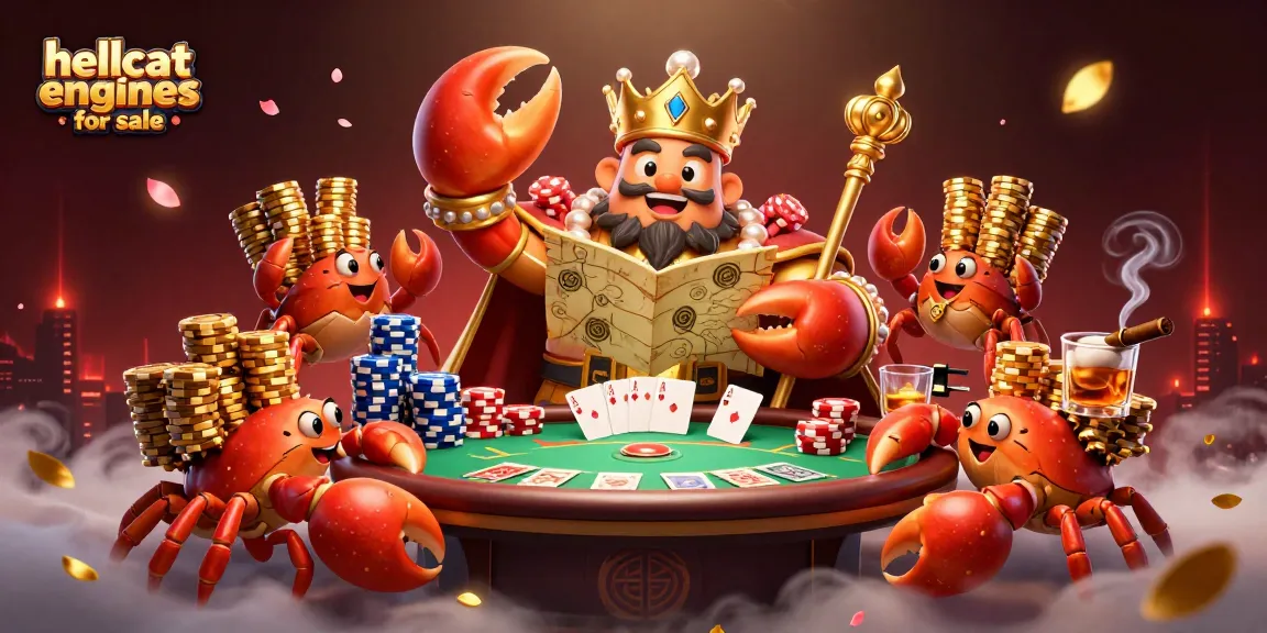 Experience thrilling gameplay with hellcat engines for sale amid a vibrant casino scene.