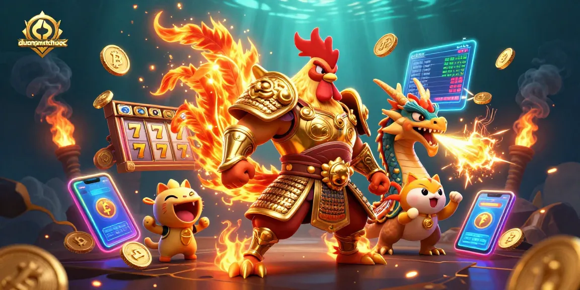 Engage with duongmatchuoc by exploring dynamic slot reels and vibrant characters in action.