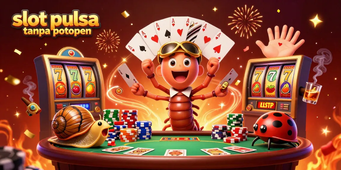 Menang besar dengan slot pulsa tanpa potongan di kasino online, pelayanan cepat dan transaksi otomatis.