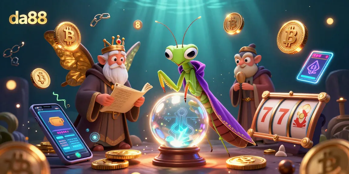 Engage with the fortune teller at da88 and explore the vibrant 3D casino world filled with treasures.