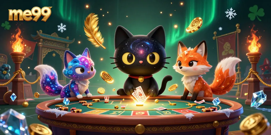 Engage in thrilling gameplay at me99 casino with vibrant characters and immersive elements.