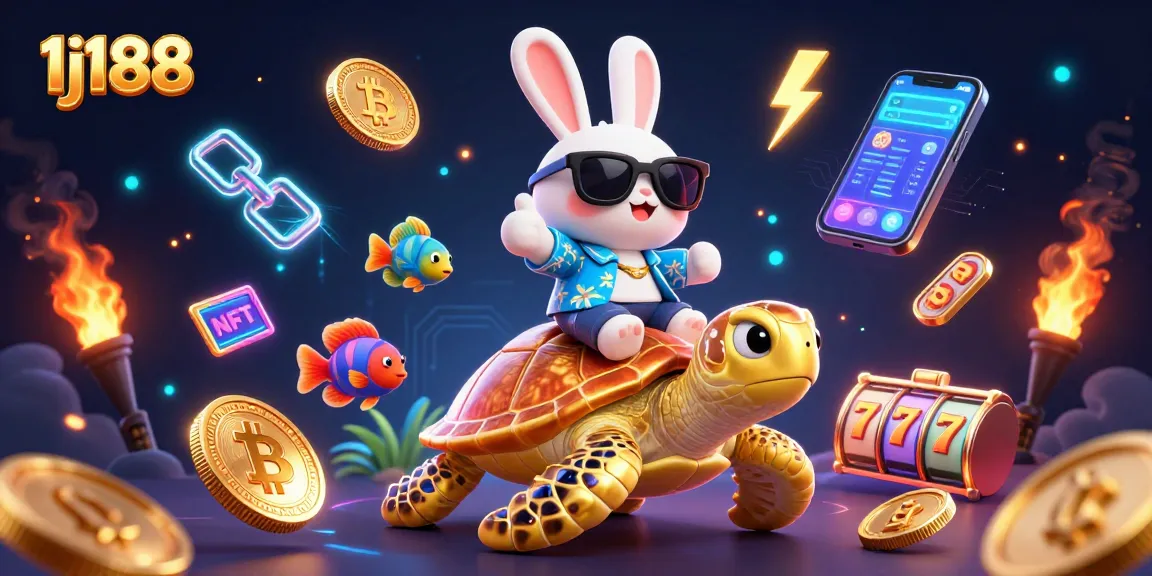 Immerse in thrilling action at 1j188 as lucky characters celebrate jackpot wins in a vibrant casino scene.