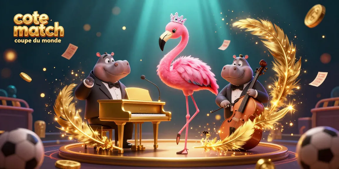 Pariez sur la cote match coupe du monde avec notre scène festive de chanteurs et musiciens de casino dynamique.