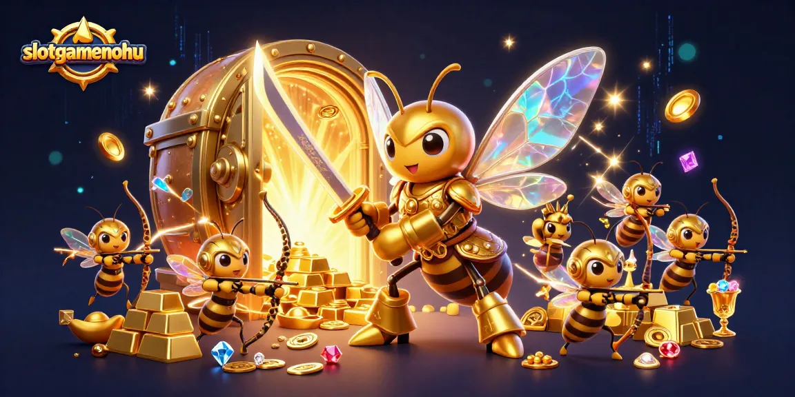 Experience jackpot thrills at slotgamenohu with a vibrant 3D casino adventure featuring treasures and winning symbols.