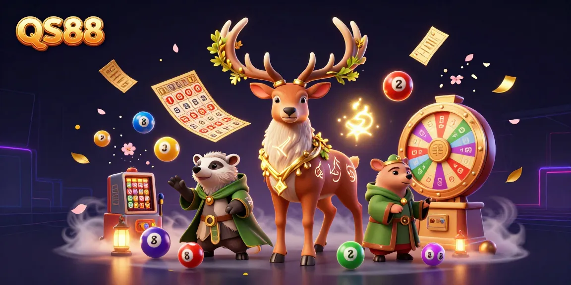 Experience thrilling games at QS88 with vibrant lottery elements and engagin characters.