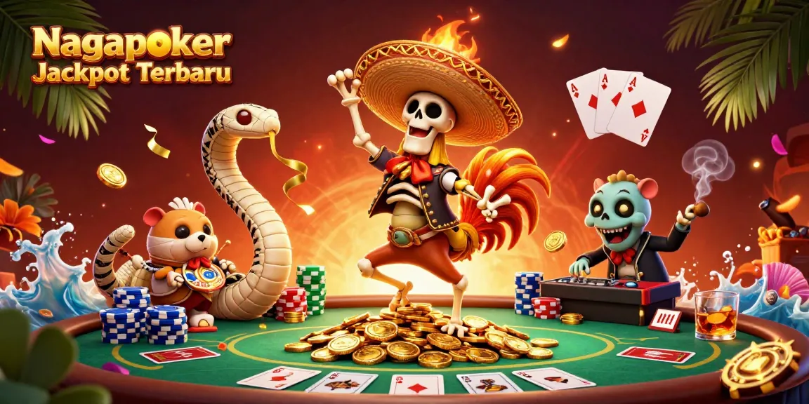 Play and win with Nagapoker Jackpot Terbaru in a vibrant online gaming atmosphere filled with excitement.