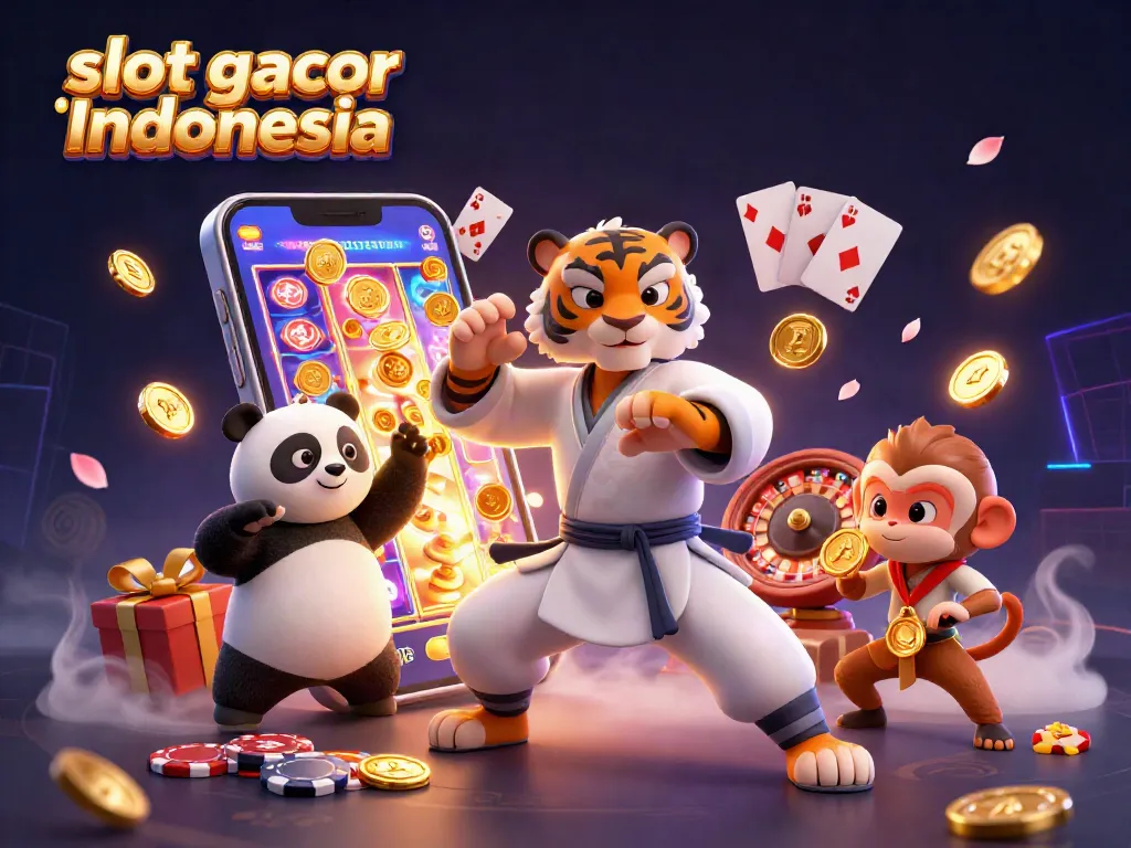 Spin and win with slot gacor Indonesia's vibrant gaming scene, featuring fun characters and thrilling gameplay.