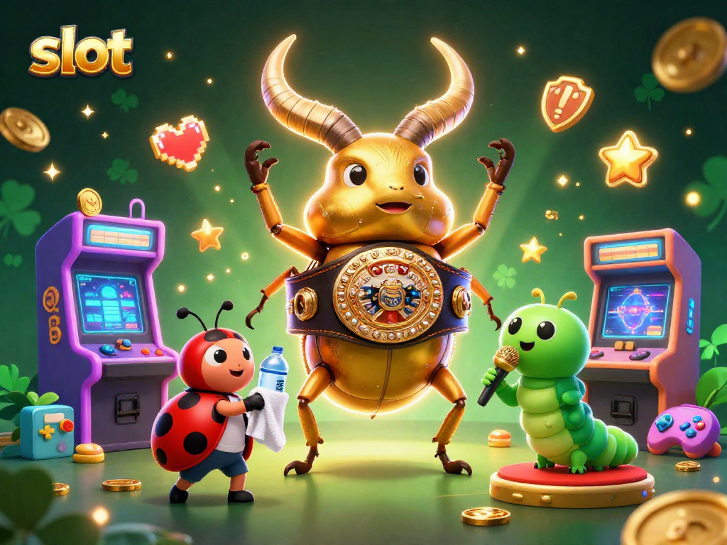 Slot Plinko Gacor123 yang menyalip keberuntungan dengan karakter unik di latar cerah.