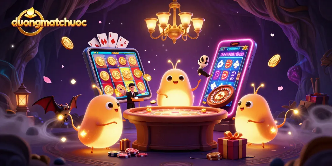 Play duongmatchuoc online with glowing glowworms lighting up the casino in mesmerizing detail.