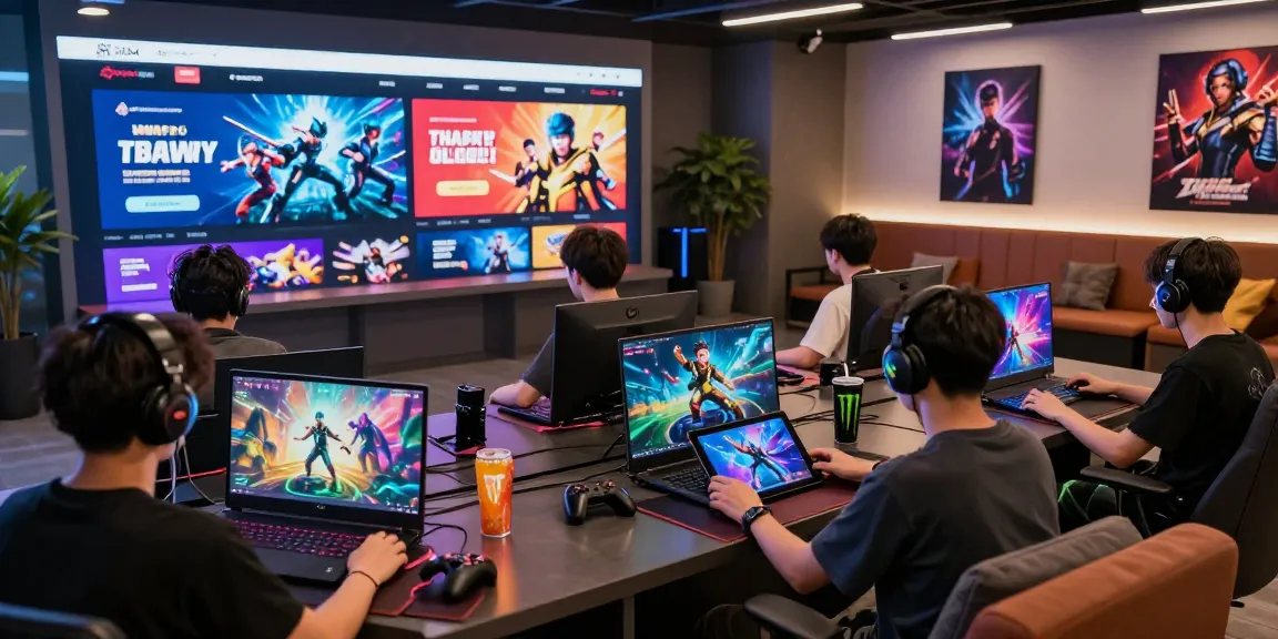 Players enjoying diverse games on cika4d's modern e-commerce platform