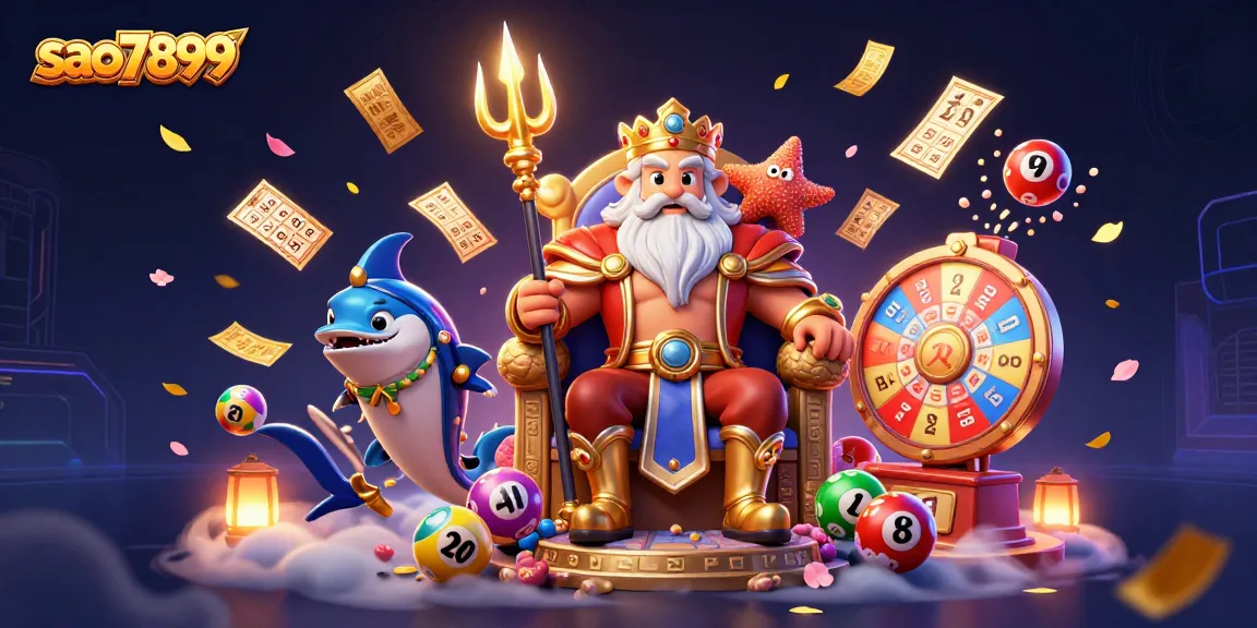 Win big at sao7899 with vibrant games featuring sea king Neptune and dynamic lottery elements.