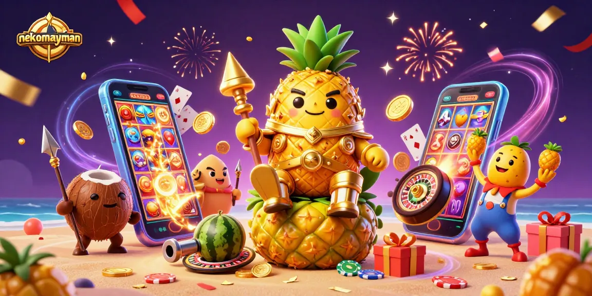 Neko May Mắn slot game featuring exciting characters and energetic elements, celebrating wins!